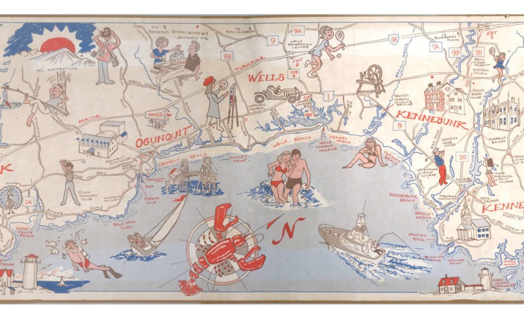 Southern Maine Seacoast Map